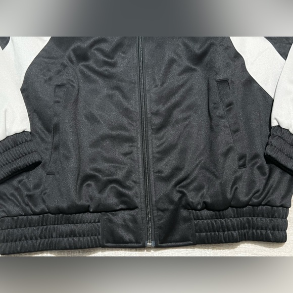 Black Scale men’s havoc tracksuit jacket black cream size medium zip up - Picture 6 of 13